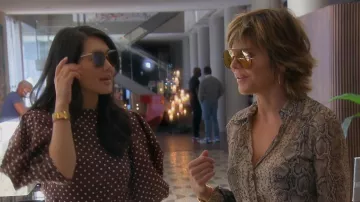 Rachel Comey Vestry Top porté par Crystal Kung Minkoff vu dans The Real Housewives of Beverly Hills (S12E01)