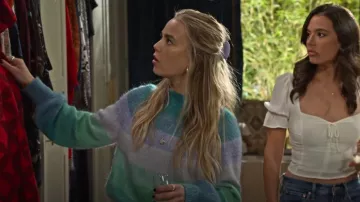 Maje Millao Sweater worn by Maggie (Rebecca Rittenhouse) as seen in Maggie (S01E04)
