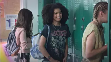 Daydreamer Blondie Sunday Girl Tour Tee worn by Abby (Arica Himmel) as seen in Maggie (S01E05)