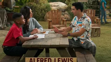 Topman Skinny Check Pants usado por Parker Preston (Trevor Tordjman) como se ve en BUNK'D (S06E05)