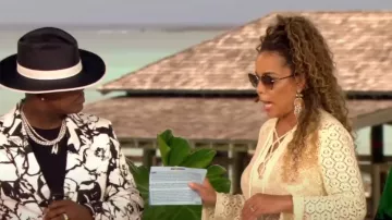 Jonathan Simkhai Zariah Crochet Maxi Dress worn by Sunny Hostin as seen in The View on 30 June 2022