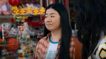 BDG Keanu Varsity Flannel Shirt worn by Alice Kwan (Sherry Cola) as seen in Good Trouble (S04E08)