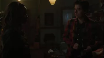 Scotch & Soda Checked Shirt Jacket worn by Jughead Jones (Cole Sprouse) as seen in Riverdale (S06E03)
