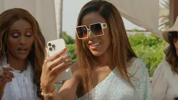 Lunettes de soleil Dior Ivory portées par Caroline Brooks dans The Real Housewives of Dubai (S01E06)