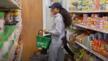 Sudadera con capucha acanalada de punto de Asos Colectiva Sanya Richards-Ross como se ve en The Real Housewives of Atlanta (S14E06)