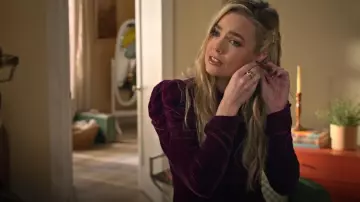 Gorjana Luna Ring Set usado por Maggie (Rebecca Rittenhouse) como se ve en Maggie (S01E13)