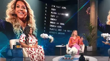 Nina Parker Wide-Leg Pants worn by Nina Parker as seen in E! News Daily Pop on 21 July 2022