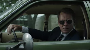 American Optical Original Pilot Aviator Sunglasses worn by Brian Miller (Greg Kinnear) as seen in Black Bird TV series (Season 1 Episode 2)