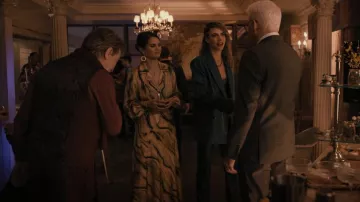 & Other Stories Printed Asymmetric Midi Skirt worn by Mabel Mora (Selena Gomez) as seen in Only Murders in the Building (S02E05)