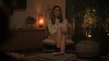 Vintage Havana Skull Print Sweatshirt worn by Maya (Paris Jackson) as seen in American Horror Stories (S01E01)