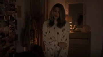 Vintage Havana Skull Print Shorts worn by Maya (Paris Jackson) as seen in American Horror Stories (S01E01)