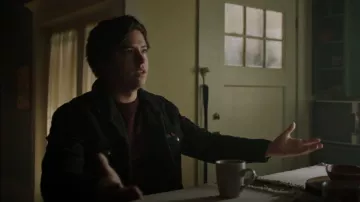 Sherpa Trucker Jacket worn by Jughead Jones (Cole Sprouse) as seen in Riverdale (S06E10)