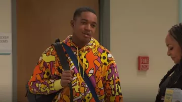 Puma Hood­ie Sweat­shirt worn by Booker Baxter (Issac Ryan Brown) as seen in Raven's Home (S05E01)