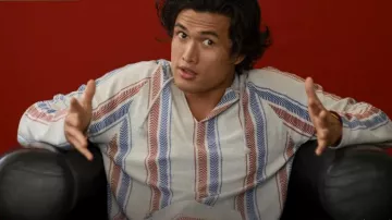 Brooklyn Surf Baja Hoodie Pullover worn by Wyatt (Charles Melton) as seen in American Horror Stories (S01E04)