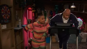 Aviator Nation Ninja Hoodie worn by Raven Baxter (Raven-Symoné) as seen in Raven's Home (S05E02)