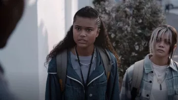 Urban Outfitters Perfect Baby Tee worn by Young Jade Wesker (Tamara Smart) as seen in Resident Evil (S01E05)