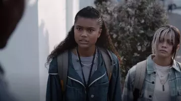 Urban Outfitters Perfect Baby Tee worn by Young Jade Wesker (Tamara Smart) as seen in Resident Evil (S01E05)