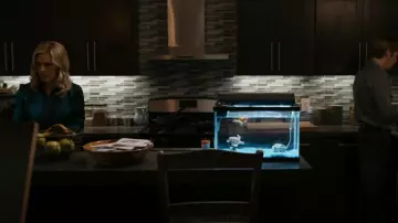 Equipment Es­sen­tial Leop­ard Print Washed-Silk Shirt worn by Kim Wexler (Rhea Seehorn) as seen in Better Call Saul (S06E06)