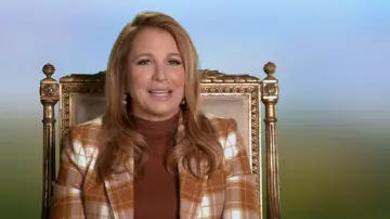 Louis Vuitton Hooded Wrap Coat worn by Jill Zarin as seen in The