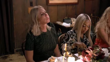 Fendi Monogram Logo Sweater worn by Vicki Gunvalson  as seen in The Real Housewives Ultimate Girls Trip (S02E05)
