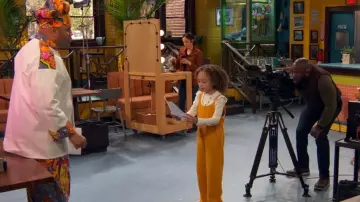 Truce Kids' Wide Leg Cotton Overalls : Alice Baxter (Mykal-Michelle Harris) as seen in Raven's Home (S05E09)