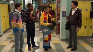 Current Mood On The Hori­zon Wide Leg Jeans worn by Raven Baxter (Raven-Symoné) as seen in Raven's Home (S05E09)
