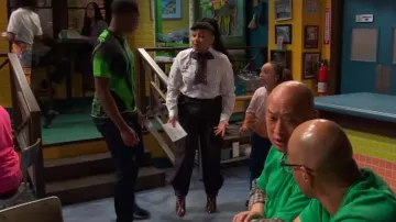 INC International Concepts Reisa Dress Booties worn by Raven Baxter (Raven-Symoné) as seen in Raven's Home (S05E11)