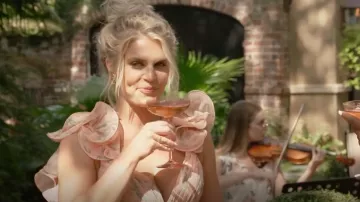 Mac Duggal Cutout Ball­go­wn worn by Madison LeCroy as seen in Southern Charm (S08E04)