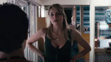 Thom Krom Fine-Ribbed Buttoned Tank Top worn by Amy (Jennifer Landon) as seen in Animal Kingdom (S06E06)