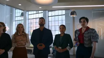 Anthropologie Draped Shrug Cardigan worn by Rachel (Maisie Klompus) as seen in Good Trouble (S04E12)