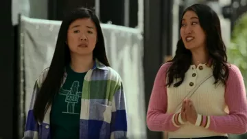 BDG Taylor Collared Sweater worn by Sumi (Kara Wang) as seen in Good Trouble (S04E13)
