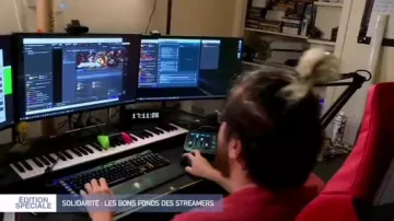 Xavier Dang, también conocido como el reloj LaMetric de MisterMv en el noticiero de las 12:45 de M6
