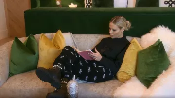 Louis Vuitton Vitesse Jogging Pants worn by Dorit Kemsley as seen in The Real Housewives of Beverly Hills (S12E12)