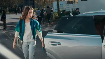 Louis Vuitton Silver Coussin PM Bag worn by Mira (Alicia Vikander) as seen in Irma Vep (S01E06)