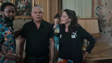 Lacoste Womens Polo Top worn by Zoe (Jeanne Balibar) as seen in Irma Vep (S01E07)