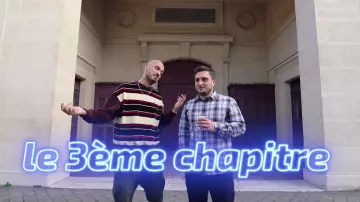 The Lacoste striped sweatshirt worn by Carlito in the YouTube video Our Worst Anecdotes of Shame (Masterclass of Gad) by McFly and Carlito