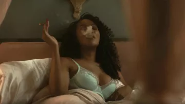 Natori Flora Contour Underwire Bra worn by Tierra (Nia Jervier) as seen in The Chi (S05E06)