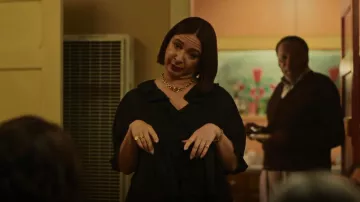 Doen Henri Top worn by Molly Novak (Maya Rudolph) as seen in Loot (S01E08)