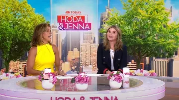 Veronica Beard Timber Dickey Jacket usada por Jenna Bush Hager como se ve en TODAY with Hoda & Jenna el 26 de julio de 2022