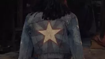 Star Denim Jacket porté par America Chavez (Xochitl Gomez) dans Doctor Strange dans la garde-robe du film Multiverse of Madness