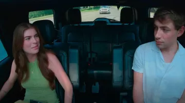 Shein Backless Halter Neck Bodycon Vestido usado por Shannon S. Sloane como se ve en Forever Summer: Hamptons (S01E04)