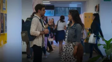 H&M Airy Dress worn by Sofía (Ana Valeria Becerril) as seen in Control Z (S02E02)