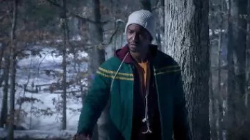 Green Bomber Quilted Jacket worn by Dan Turner (Mamoudou Athie) in Archive 81 TV show outfits (Season 1 Episode 8)