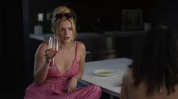 Gucci Square Horsebit Sunglasses worn by Marci (Bella Thorne) as seen in American Horror Stories (S02E03)