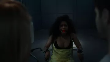 Alice + Olivia Harmony Mini Slip Dress worn by Piper (Stevanna Jackson) as seen in American Horror Stories (S02E03)