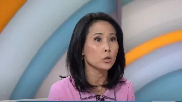 Alexia Admor Jenna Knitted Short Sleeve Dress worn by Vicky Nguyen as seen in Today 05 August 2022