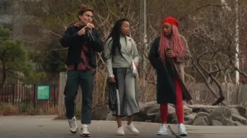 Victor Glemaud Cropped Pants worn by Malika (Toccarra Cash) as seen in Everything's Trash (S01E01)