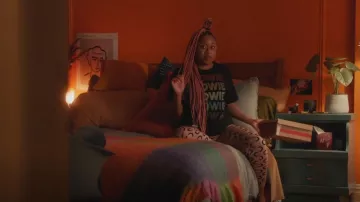 Marine Serre Jer­sey Leg­gings worn by Phoebe Robinson as seen in Everything's Trash (S01E02)