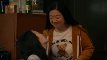 Forever 21 Organically Grown Cotton Bear Tee worn by Alice Kwan (Sherry Cola) as seen in Good Trouble (S04E14)