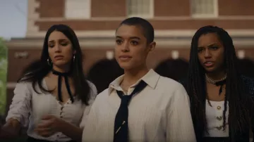 Cartier Juste Un Clou 18ct Pink Gold Tie Pin worn by Julien Calloway (Jordan Alexander) as seen in Gossip Girl (S01E01)